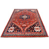 Shirazi Area Rug Handmade Red Medallion 5x8 ft