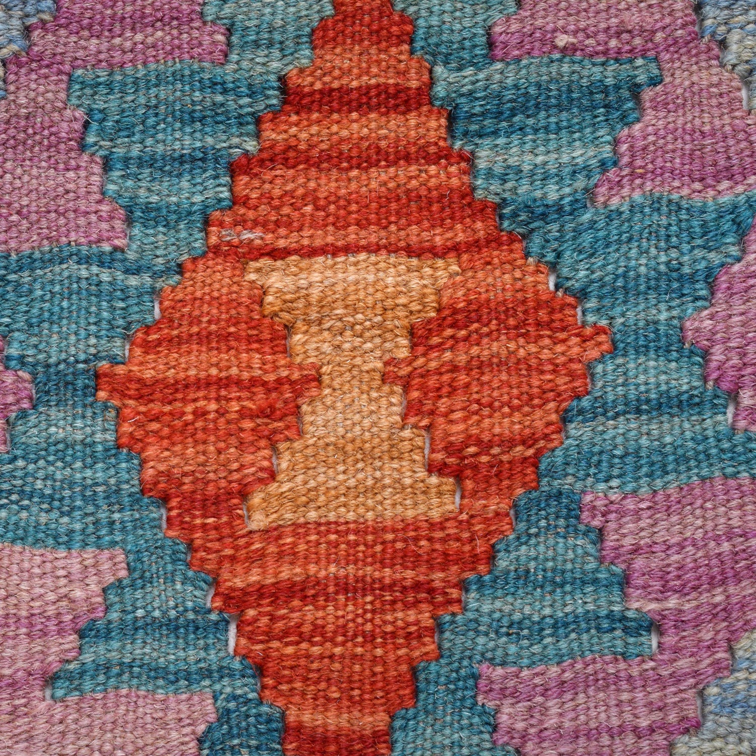 Handmade Multi Kilim Geometric 5x8 ft