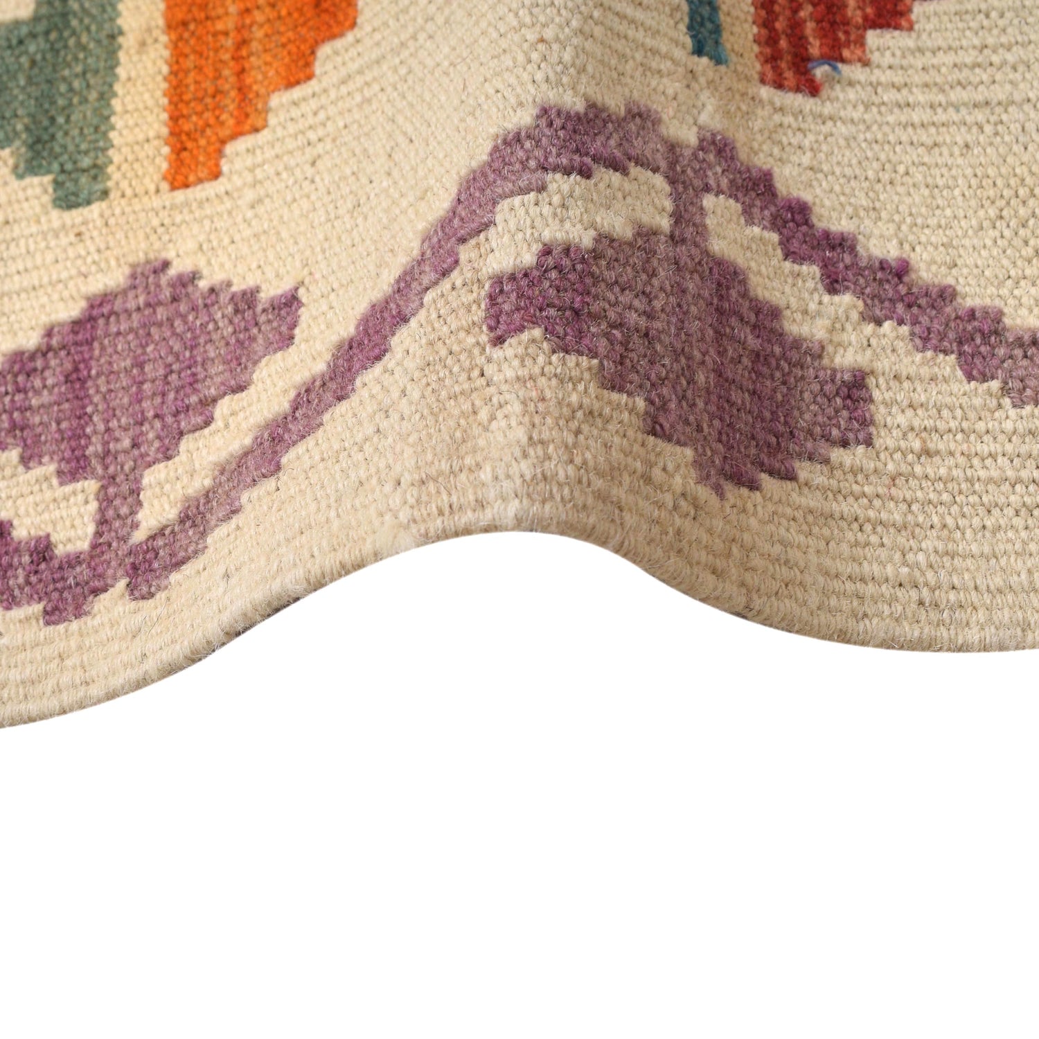 Handmade Multi Kilim Geometric 5x8 ft