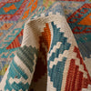 Handmade Multi Kilim Geometric 5x8 ft