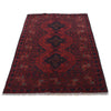 Khal Mohammadi Rug Handmade Red 3x5 ft