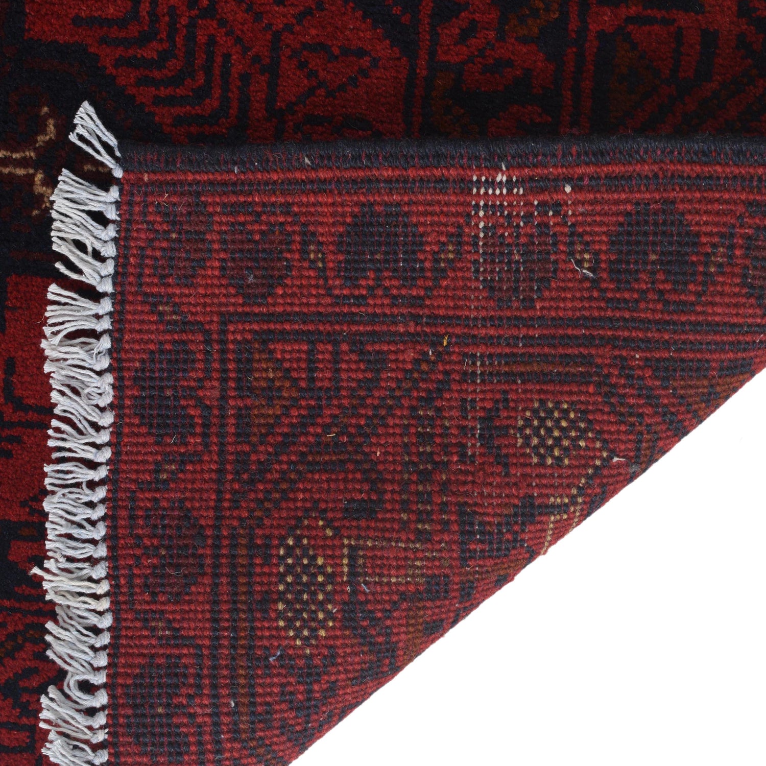 Khal Mohammadi Rug Handmade Red 3x5 ft