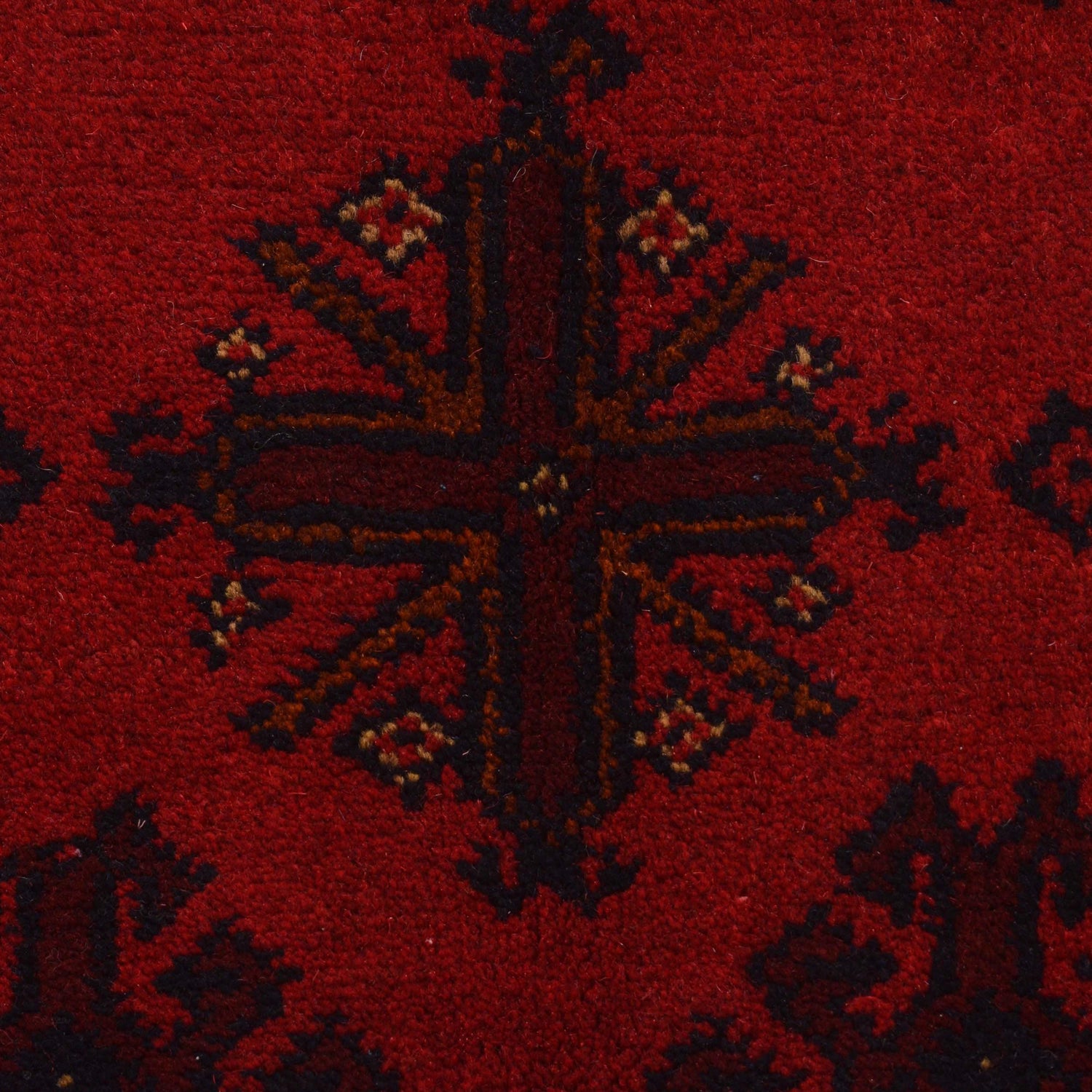 Khal Mohammadi Rug Handmade Red 3x5 ft