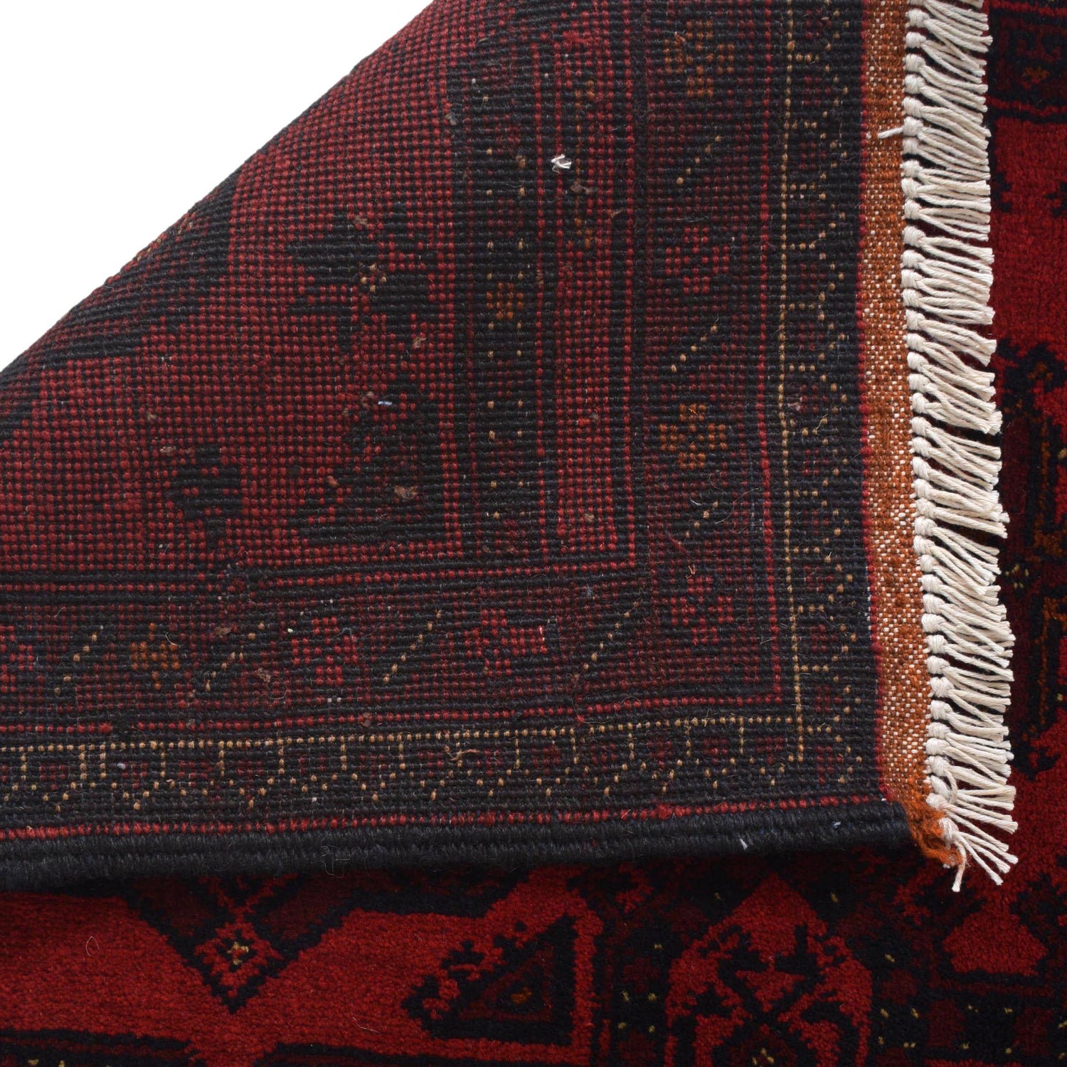Khal Mohammadi Rug Handmade Red 3x5 ft