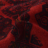 Khal Mohammadi Rug Handmade Red 3x5 ft