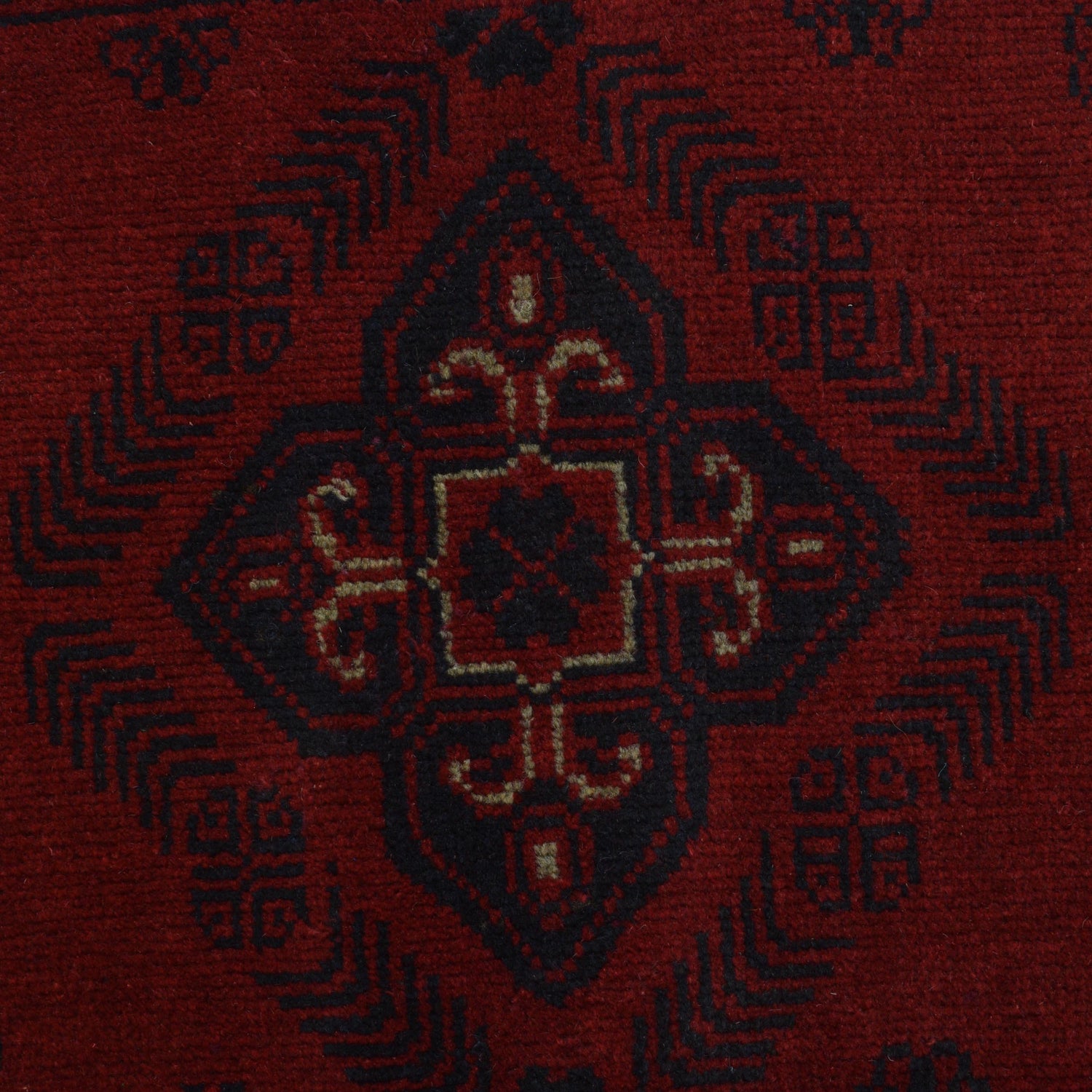 Khal Mohammadi Rug Handmade Red 3x5 ft