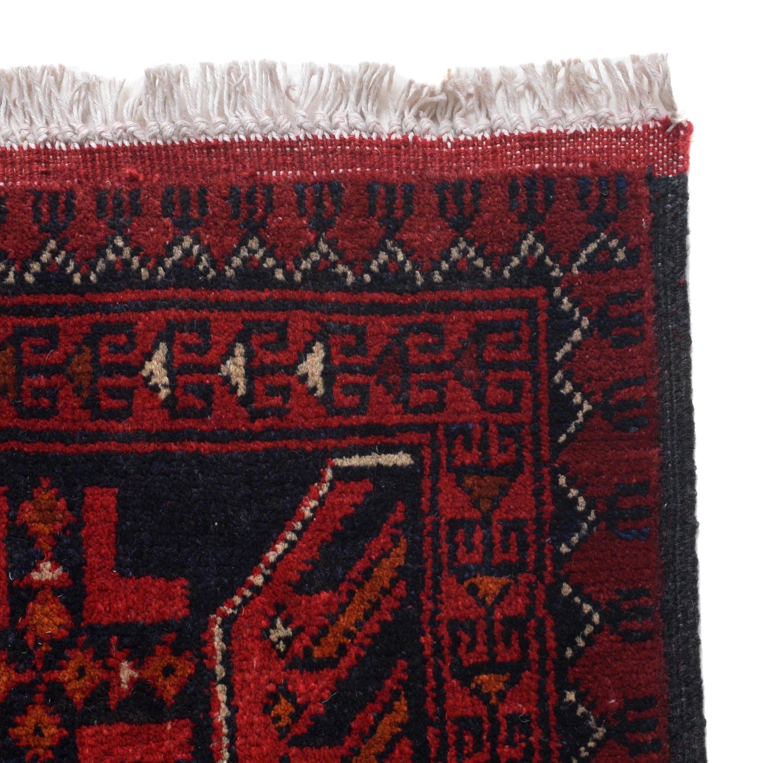 Khal Mohammadi Rug Handmade Red 3x5 ft