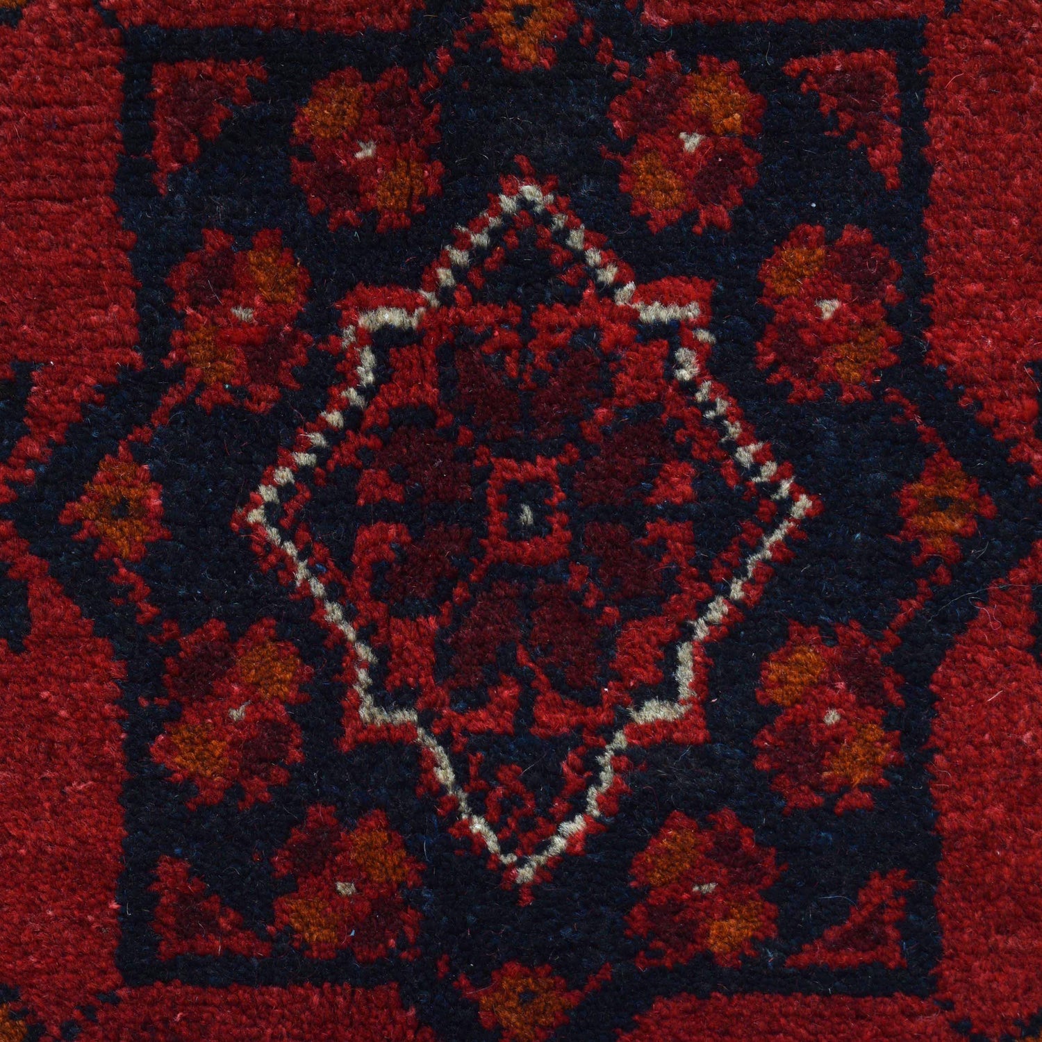 Khal Mohammadi Rug Handmade Red 3x5 ft