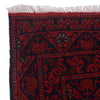 Khal Mohammadi Rug Handmade Red 4x7 ft