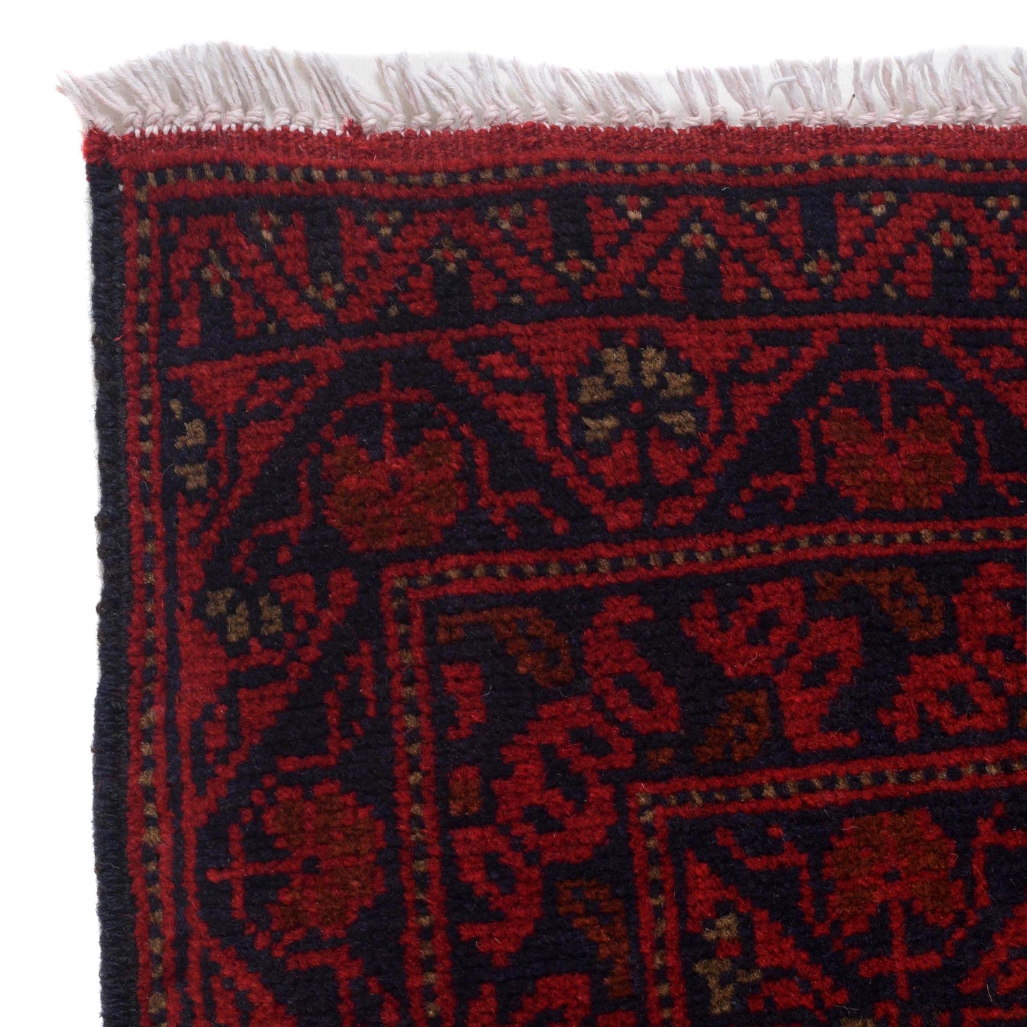 Khal Mohammadi Rug Handmade Red 4x7 ft