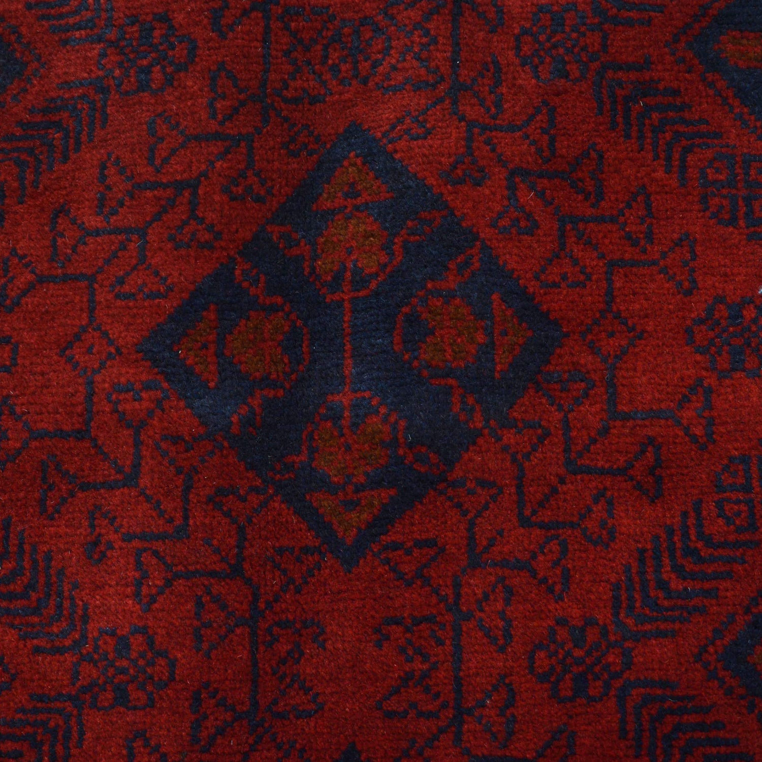 Khal Mohammadi Rug Handmade Red 4x7 ft
