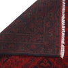Khal Mohammadi Rug Handmade Red 4x7 ft