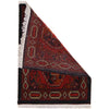 Handmade Wool Doormat Red Floral