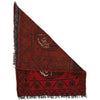Handmade Wool Doormat Red Floral