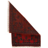 Handmade Wool Doormat Red Floral