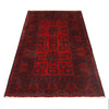 Khal Mohammadi Rug Handmade Red 3x5 ft