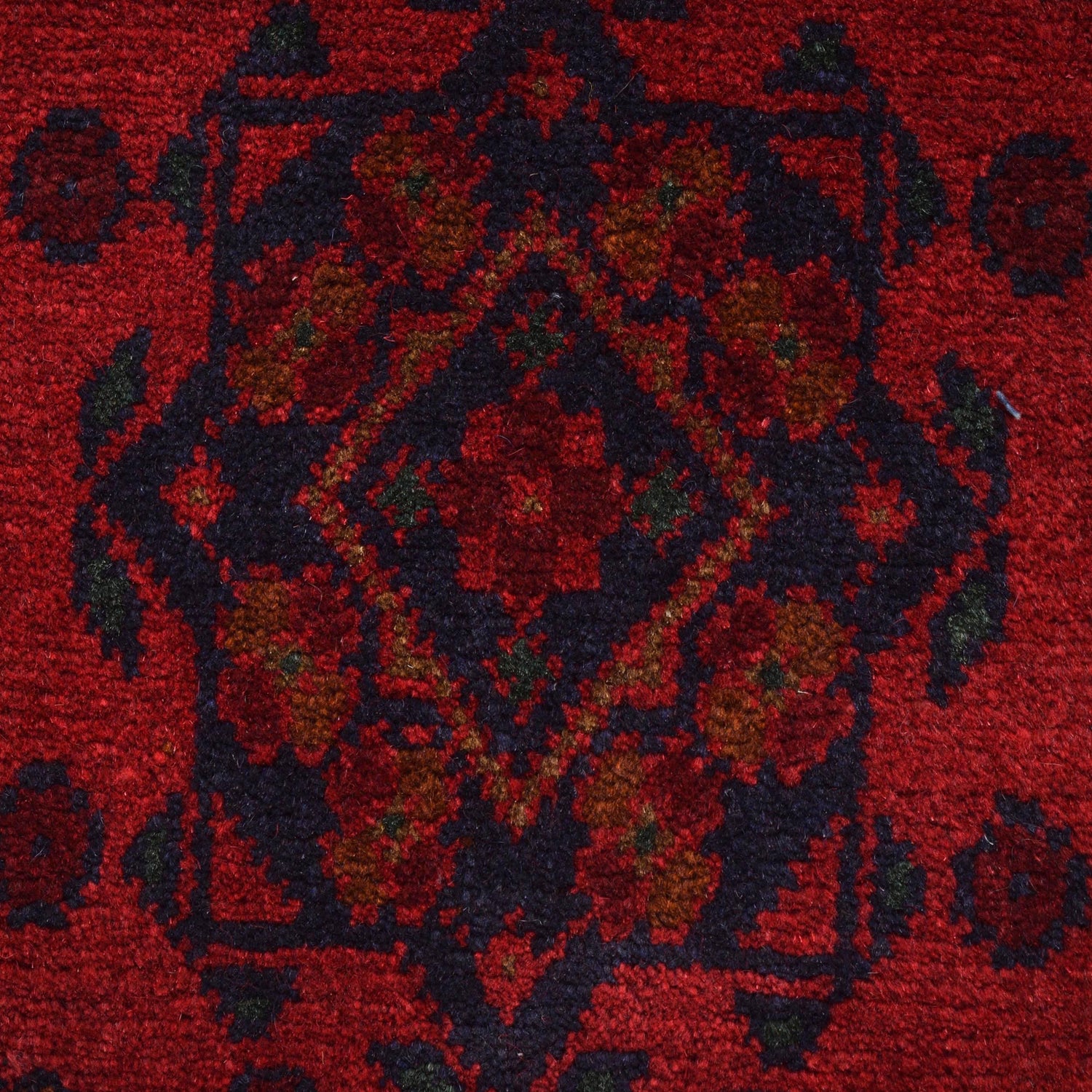 Khal Mohammadi Rug Handmade Red 3x5 ft