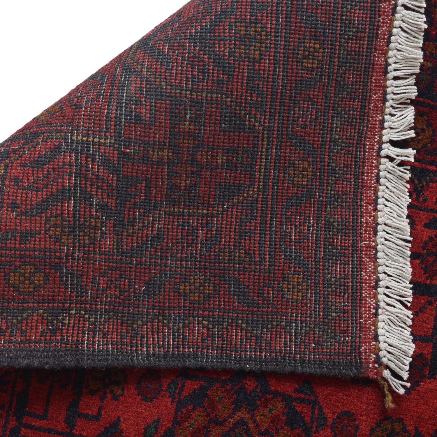 Khal Mohammadi Rug Handmade Red 3x5 ft