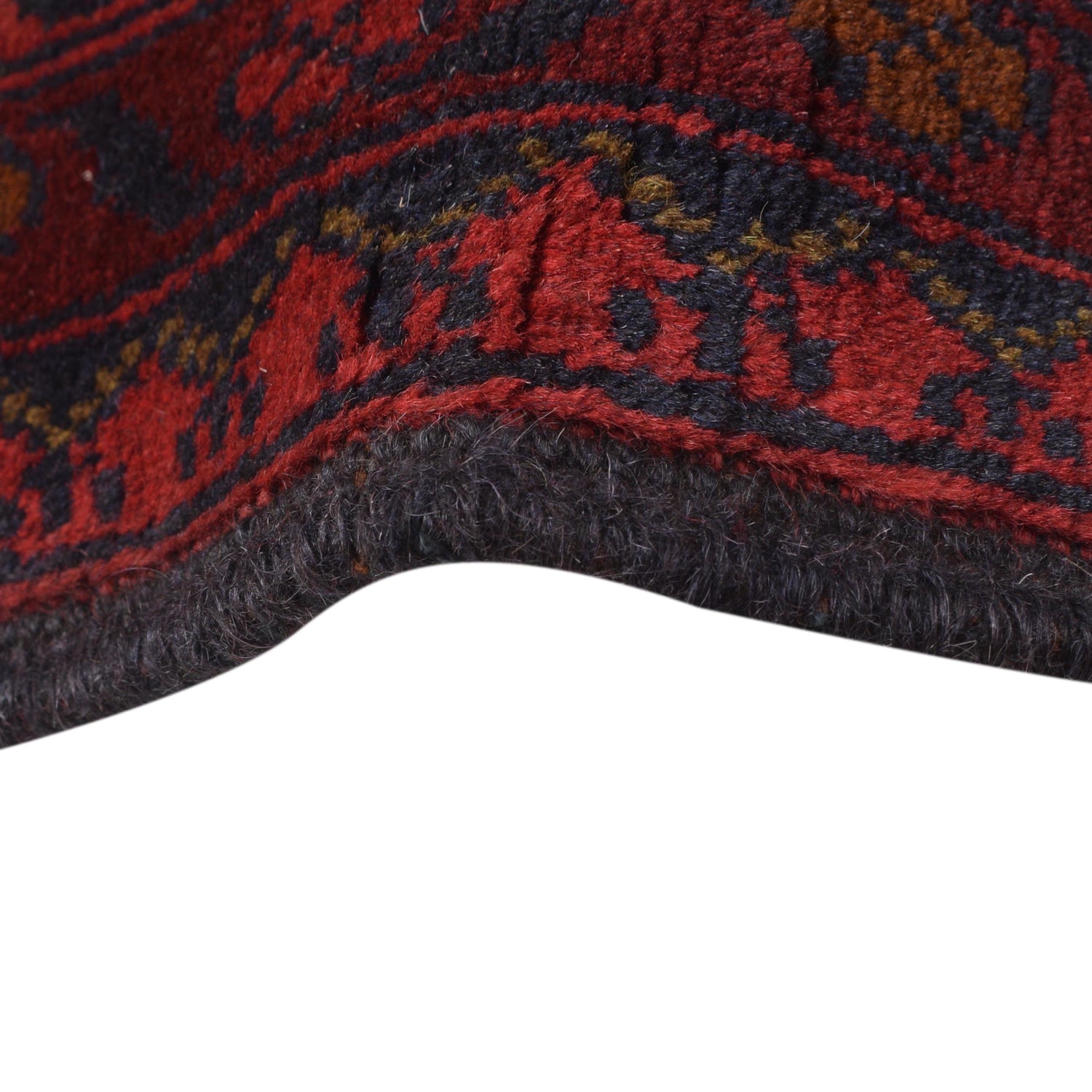 Khal Mohammadi Rug Handmade Red 3x5 ft