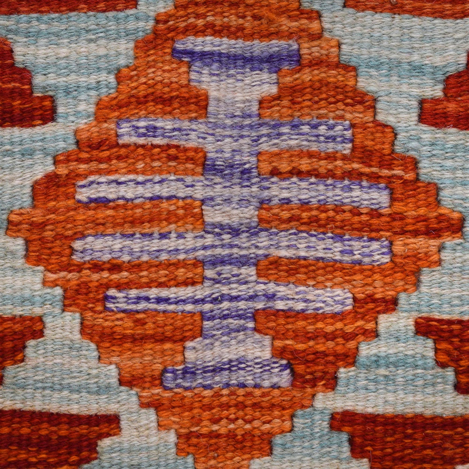 Handmade Multi Kilim Geometric 4x7 ft