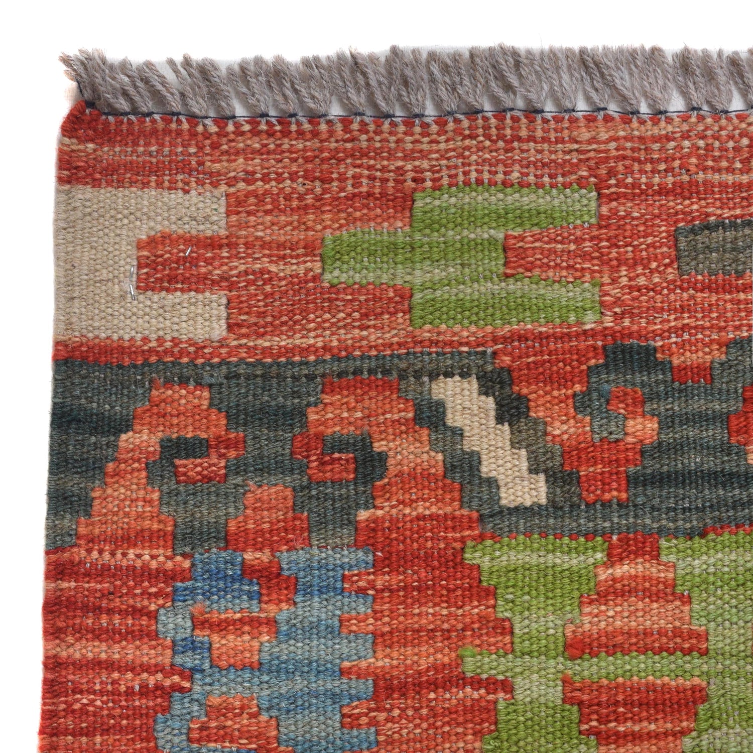 Handmade Multi Kilim Geometric 7x10 ft
