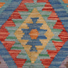 Handmade Multi Kilim Geometric 7x10 ft