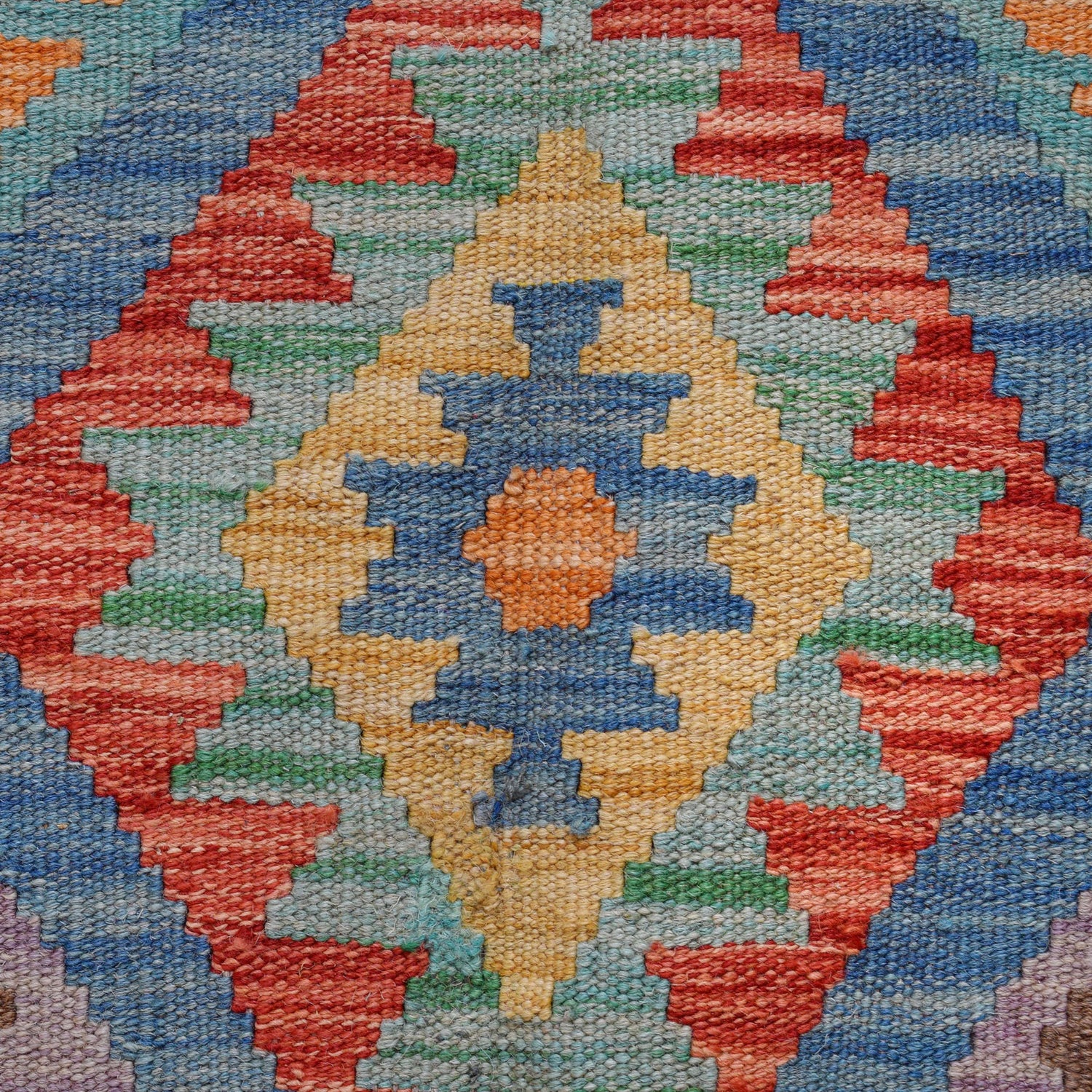 Handmade Multi Kilim Geometric 7x10 ft