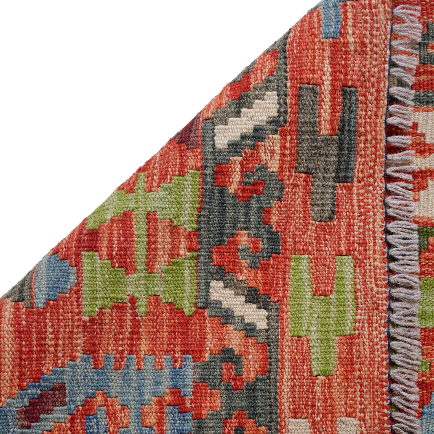 Handmade Multi Kilim Geometric 7x10 ft