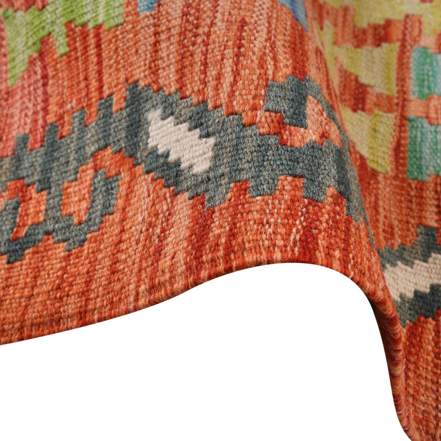 Handmade Multi Kilim Geometric 7x10 ft