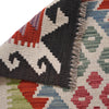 Handmade Multi Kilim Geometric 5' Runner