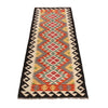 Handmade Multi Kilim Geometric 8' Runner
