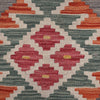 Handmade Multi Kilim Geometric 8' Runner
