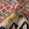 Handmade Multi Kilim Geometric 8' Runner