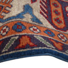 Kazak Rug Handmade Blue Medallion 7x10 ft