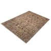 Sultani Area Rug Handmade Gray Floral 9x12 ft