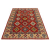 Kazak Rug Handmade Red Medallion 7x10 ft
