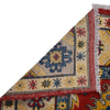 Kazak Rug Handmade Red Medallion 7x10 ft