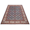 Kazak Rug Handmade Blue Medallion 10x14 ft