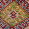 Khurjeen Area Rug Handmade Multi Curvilinear 4x6 ft