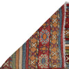 Khurjeen Area Rug Handmade Multi Curvilinear 4x6 ft