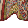 Khurjeen Area Rug Handmade Multi Curvilinear 4x6 ft