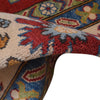Kazak Rug Handmade Red Medallion 10x16 ft