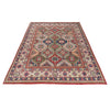 Kazak Rug Handmade Multi Medallion 9x12 ft