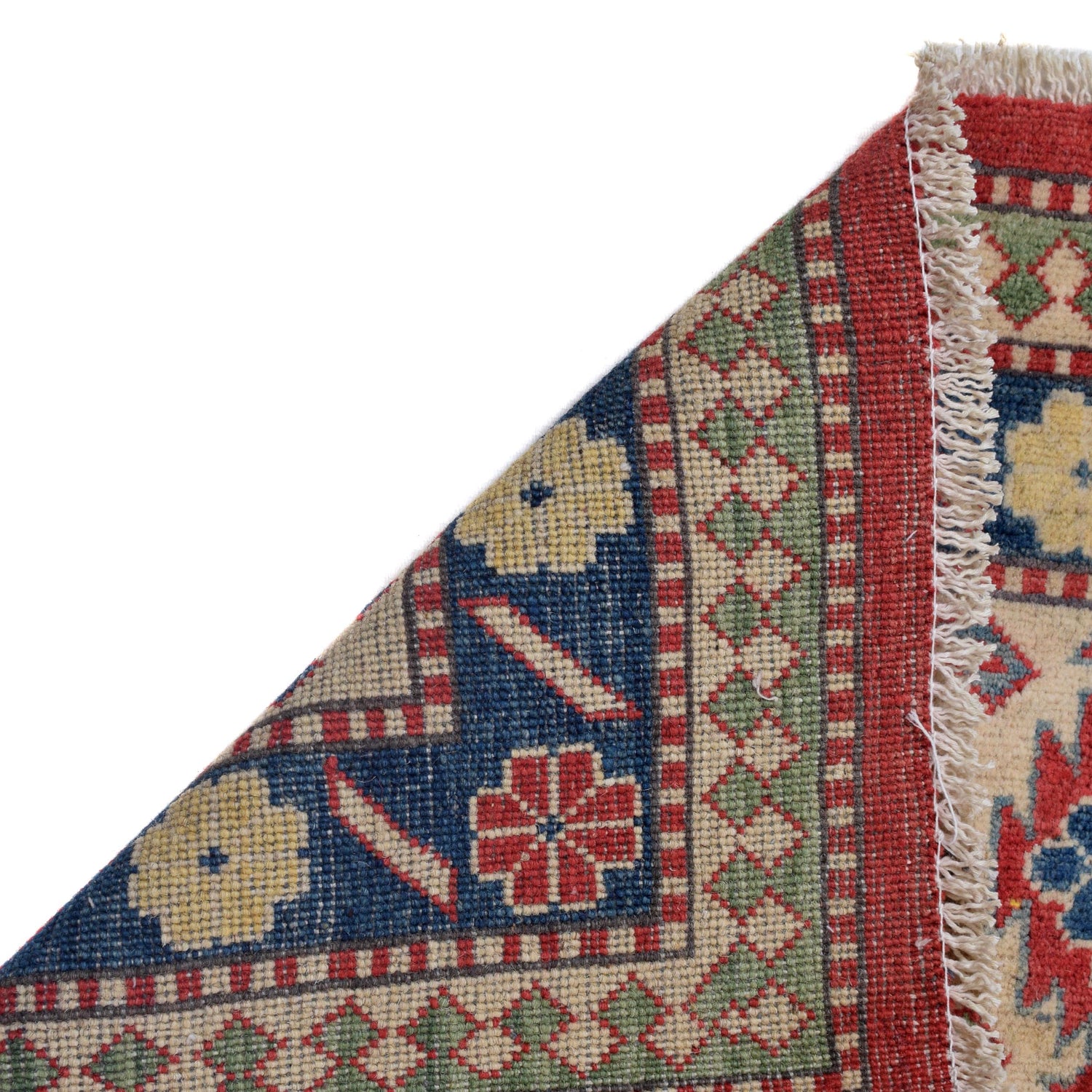 Kazak Rug Handmade Multi Medallion 9x12 ft