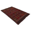 Laghari Kilim Area Rug Handmade Multi Geometric 4x6 ft