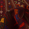 Laghari Kilim Area Rug Handmade Multi Geometric 4x6 ft
