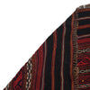 Laghari Kilim Area Rug Handmade Multi Geometric 4x7 ft