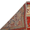 Pictorial Rug Handmade Red Design