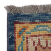 Pictorial Rug Handmade Blue Design