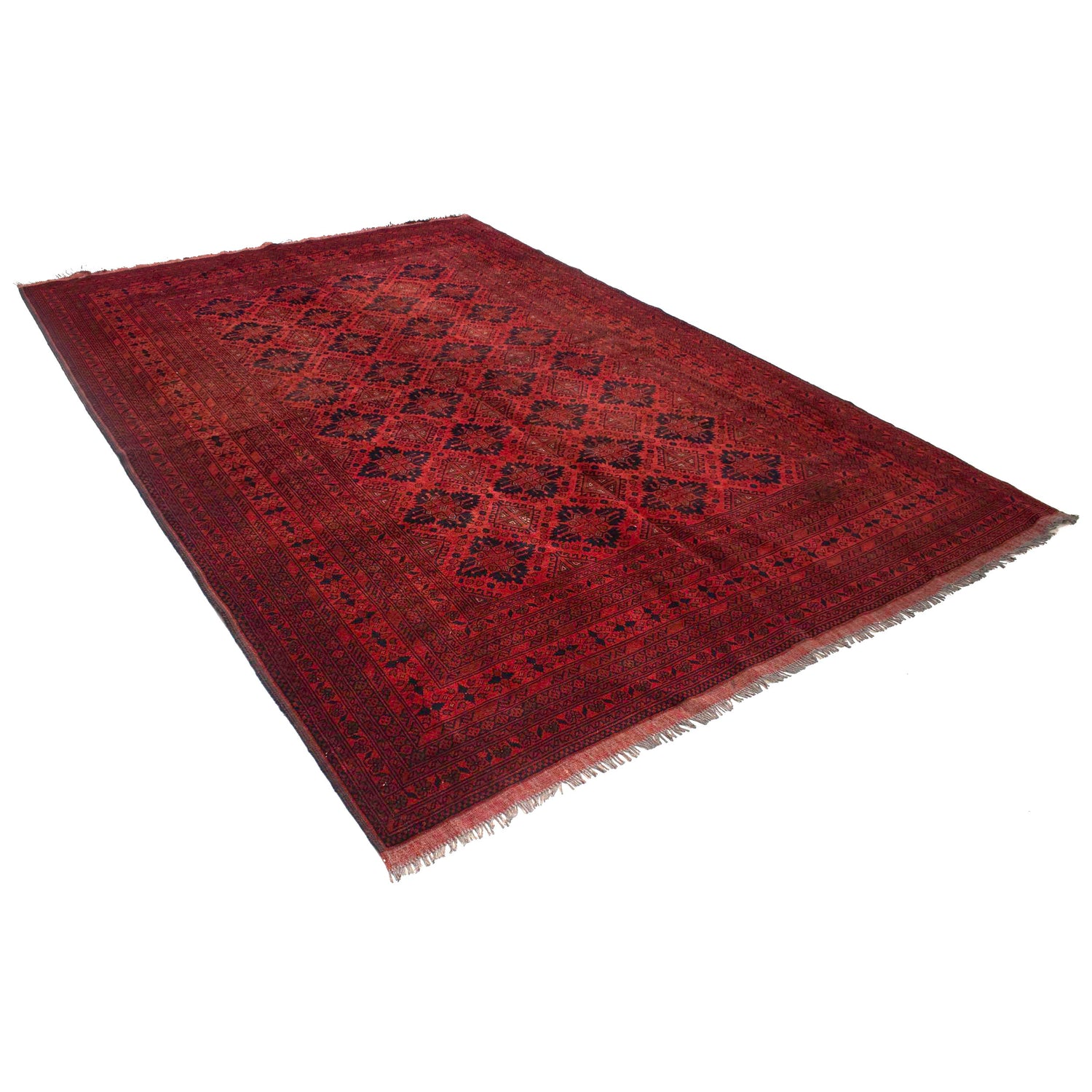 Khal Mohammadi Rug Handmade Red 7x10 ft